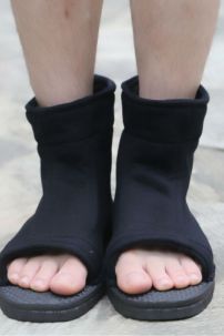Giày Naruto Đen - Giày Ninja
