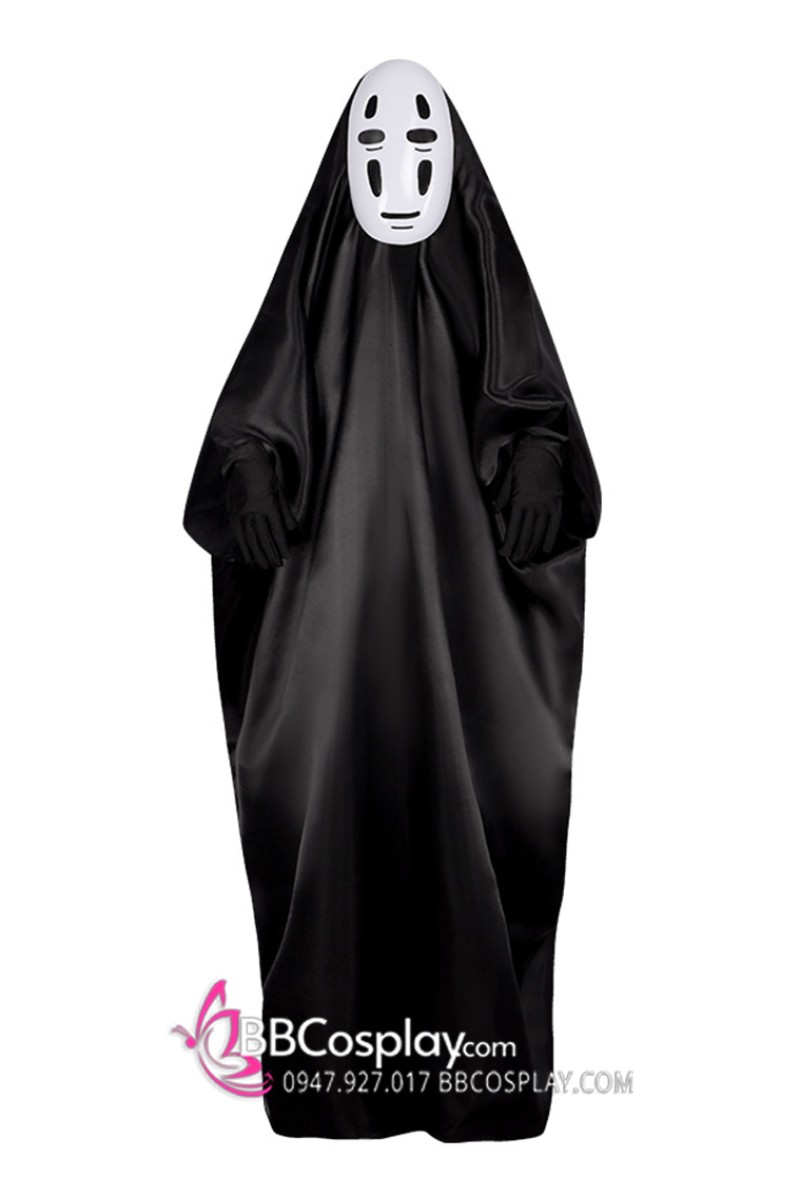 Trang Phục Vô Diện - No Face - Kaonashi - Vùng Đất Linh Hồn (Spirited Away)