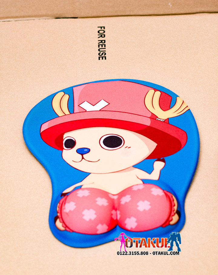Lót Chuột 3D Chopper - Oppai Mousepad