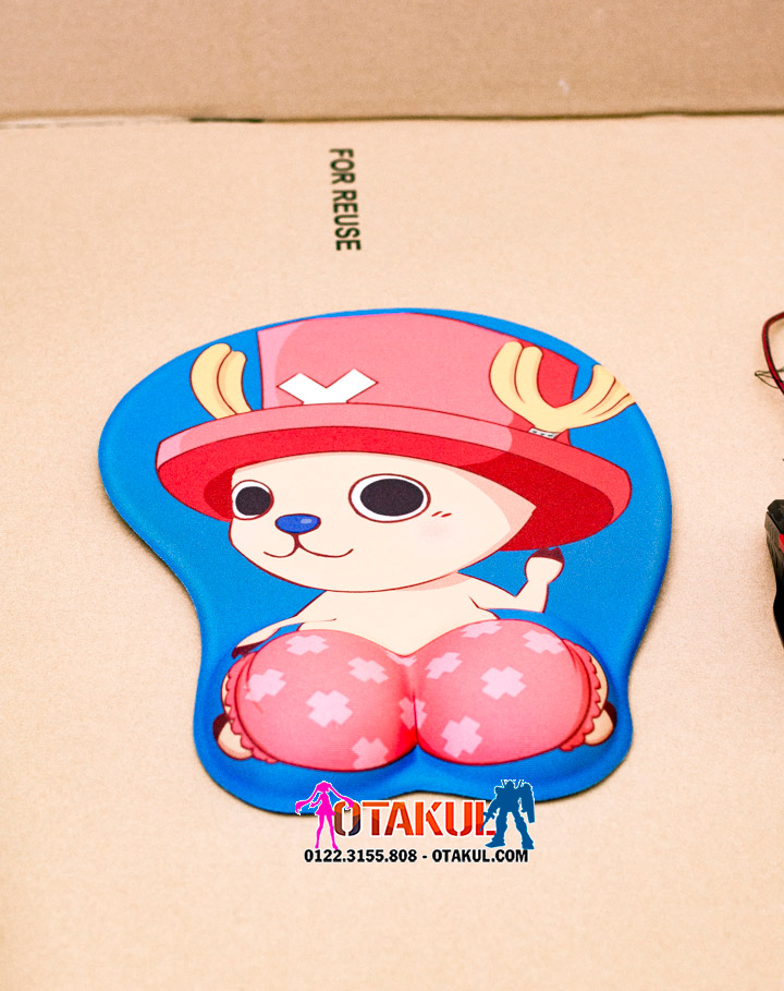 Lót Chuột 3D Chopper - Oppai Mousepad