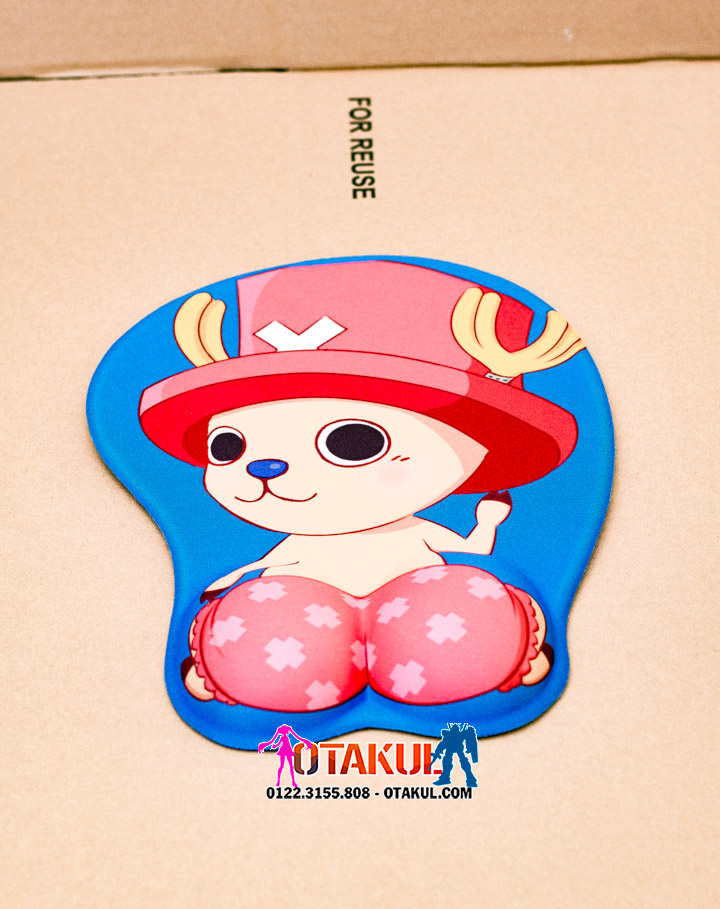 Lót Chuột 3D Chopper - Oppai Mousepad