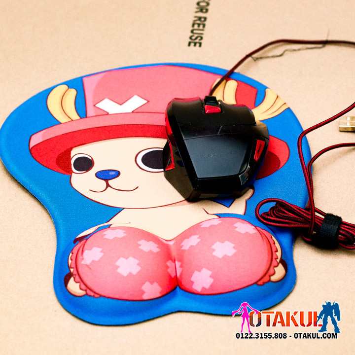 Lót Chuột 3D Chopper - Oppai Mousepad