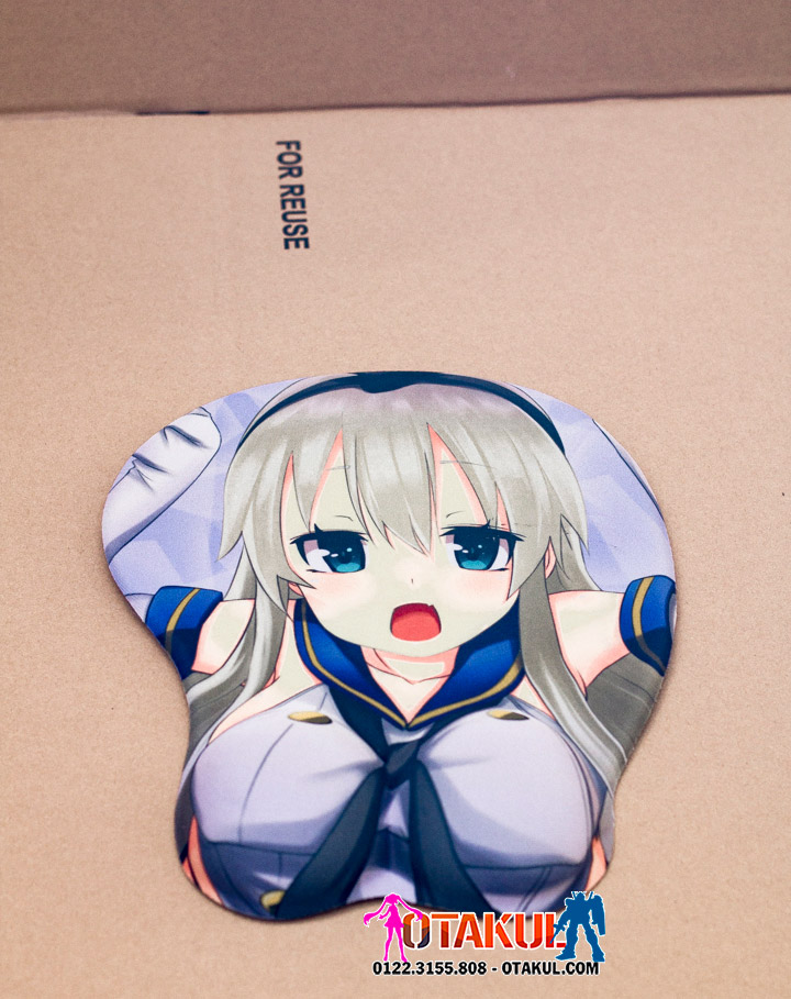 Lót Chuột 3D Shimakaze - Oppai Mousepad
