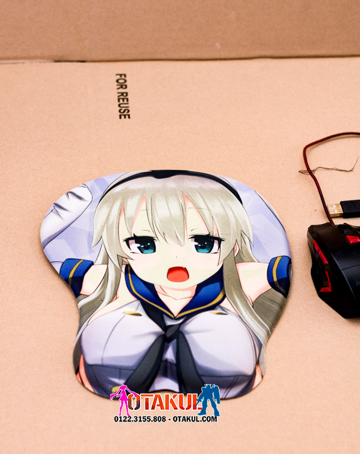 Lót Chuột 3D Shimakaze - Oppai Mousepad