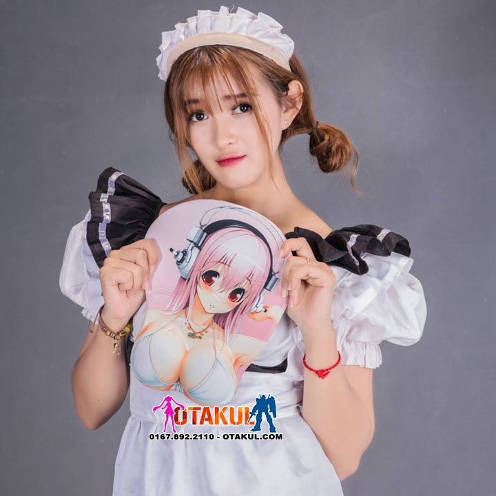 Lót Chuột 3D Sonico - Oppai Mousepad