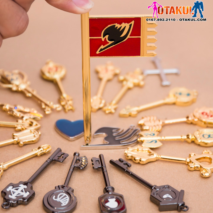 Bộ Chìa Khóa Tinh Linh Fairy Tail 20 Món