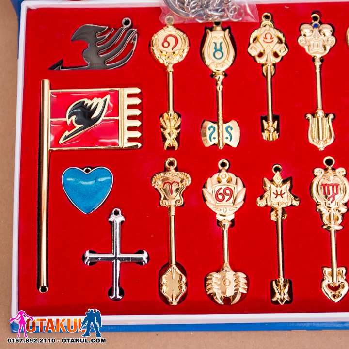 Bộ Chìa Khóa Tinh Linh Fairy Tail 20 Món