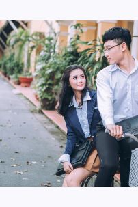 Vest Nữ Sinh - Vest Em Gái Mưa