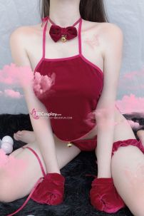 Đồ Sexy Meow Meow Meow Đỏ