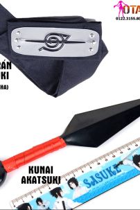 Kunai Và Băng Trán Akatsuki Trong Naruto