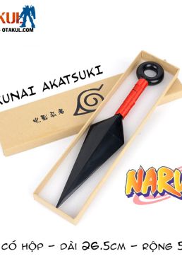 Kunai Akatsuki Tay Cầm Đỏ Trong Naruto