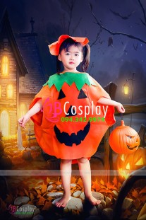 Đồ Bí Đỏ Em Bé 2 Vải Nỉ