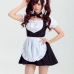 Trang Phục Maid Đen Trơn Đơn Giản