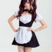 Trang Phục Maid Đen Trơn Đơn Giản