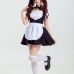 Trang Phục Maid Đen Trơn Đơn Giản