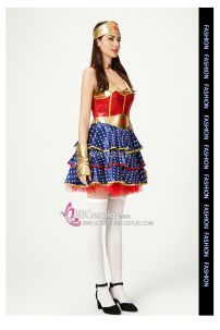 Đồ Nữ Siêu Nhân Wonder Women Váy Xoè