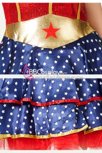 Đồ Nữ Siêu Nhân Wonder Women Váy Xoè
