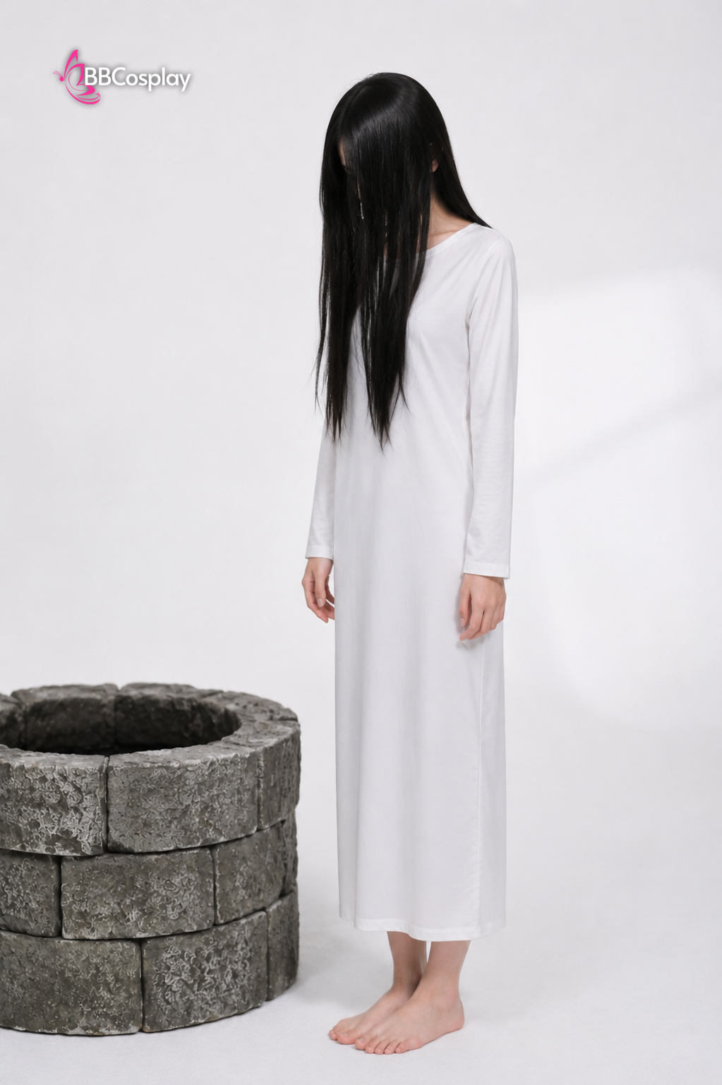 Trang Phục Sadako (The Ring) - Vải Kate