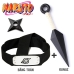 Bộ Phụ Kiện Ninja Naruto 3 Món - Kunai - Băng Trán - Shuriken