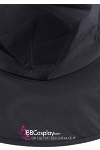 Nón Phù Thủy Đen Vải Oxford