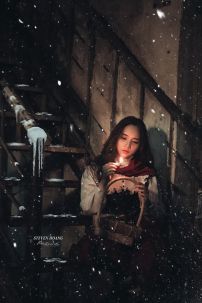 Đồ Cô Bé Bán Diêm - Váy Đỏ