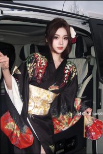 Yukata Điệp Mộng - Yukata Đen Bướm