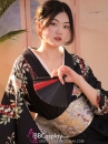 Yukata Điệp Mộng - Yukata Đen Bướm