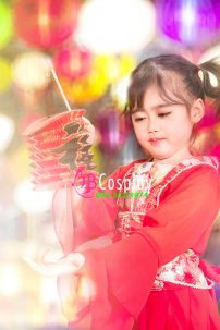 Đồ Cổ Trang Tiểu Hồng Thiên Nữ Trẻ Em