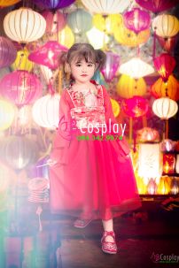 Đồ Cổ Trang Tiểu Hồng Thiên Nữ Trẻ Em