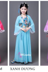 Đồ Cổ Trang Tiểu Hồng Thiên Nữ Trẻ Em
