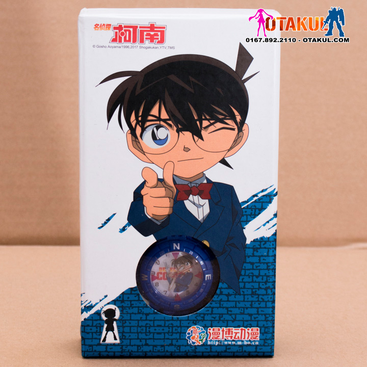 Đồng Hồ Conan Chống Nước Màu Xanh Đậm - Loại Xịn