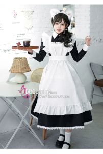 Đồ Hầu Gái Tay Dài Phục Vụ Trà