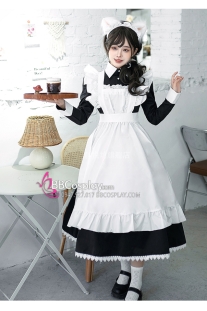 Trang Phục Hầu Gái Tay Dài Phục Vụ Trà