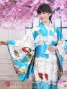 Kimono Phi Bóng Xanh