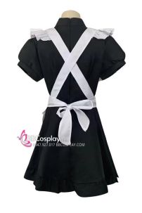 Đồ Maid Đen Dễ Thương Cổ Tim