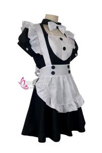 Đồ Maid Đen Dễ Thương Cổ Tim