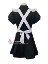 Trang Phục Maid Đen Dễ Thương Cổ Tim