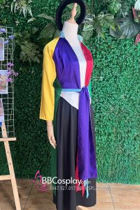 Bộ Tứ Thân Bắc Bộ - Áo Tứ Thân Tím Đỏ Lục Vàng