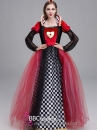 Trang Phục Red Queen Đầm Dài