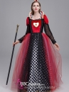 Trang Phục Red Queen Đầm Dài
