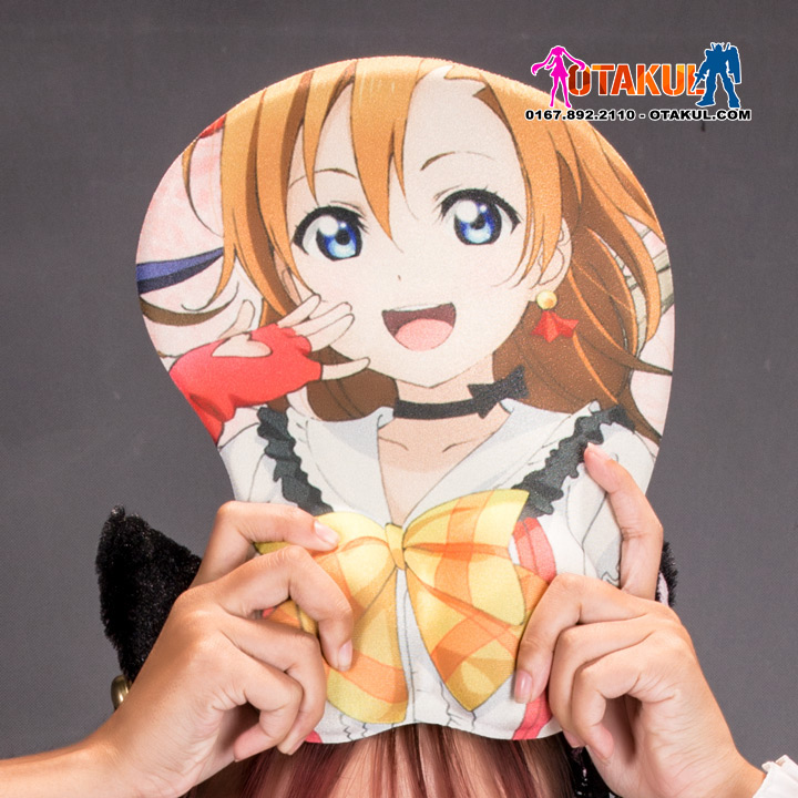 Lót Chuột 3D Honoka - Oppai Mousepad