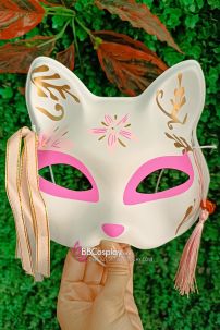 Mặt Nạ Hồ Ly - Mặt Nạ Nửa Mặt Kitsune No Moe