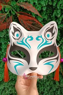 Mặt Nạ Hồ Ly - Mặt Nạ Nửa Mặt Kitsune No Moe