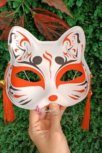 Mặt Nạ Hồ Ly - Mặt Nạ Nửa Mặt Kitsune No Moe