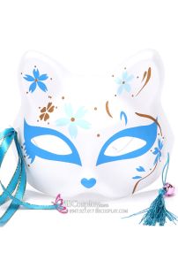 Mặt Nạ Hồ Ly - Mặt Nạ Nửa Mặt Kitsune No Moe