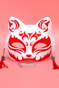 Mặt Nạ Hồ Ly - Mặt Nạ Nửa Mặt Kitsune No Moe