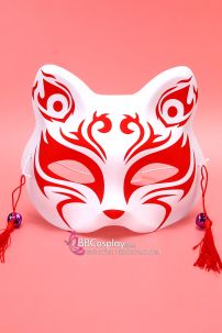 Mặt Nạ Hồ Ly - Mặt Nạ Nửa Mặt Kitsune No Moe