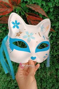 Mặt Nạ Hồ Ly - Mặt Nạ Nửa Mặt Kitsune No Moe