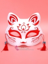 Mặt Nạ Hồ Ly - Mặt Nạ Nửa Mặt Kitsune No Moe