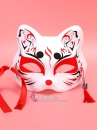 Mặt Nạ Hồ Ly - Mặt Nạ Nửa Mặt Kitsune No Moe